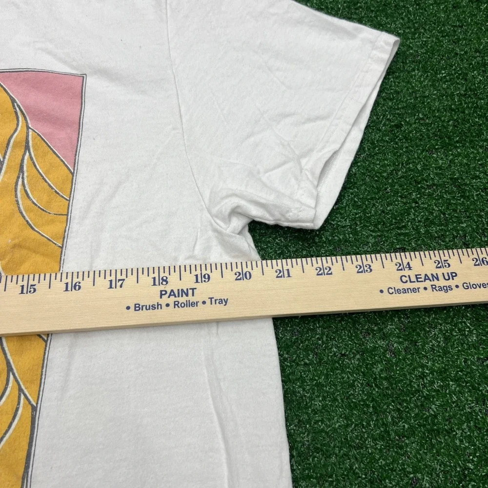 The‎ Big Lebowski Cartoon Face With Sunglasses White T-Shirt Mens Size Large